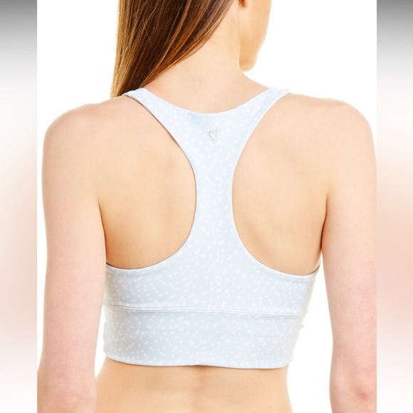 NWT Betsey Johnson Double Polka Dot Twist Bra XS - Picture 2 of 2